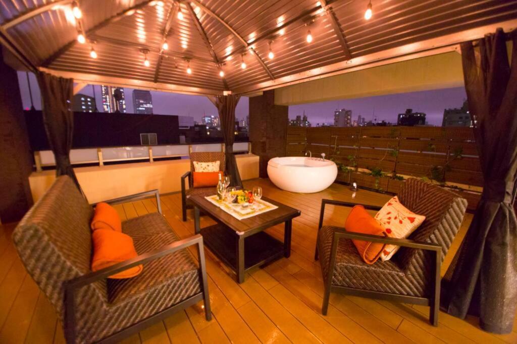 Oshiage Sky View Terrace Penthouse Apartment Tokyo Ngoại thất bức ảnh