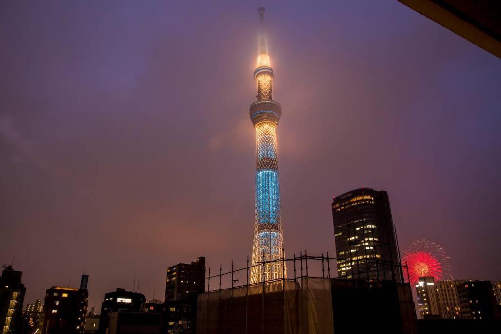 Oshiage Sky View Terrace Penthouse Apartment Tokyo Ngoại thất bức ảnh
