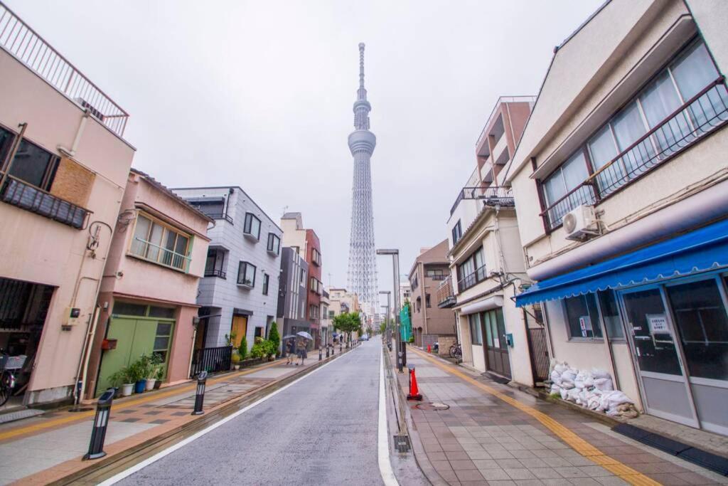 Oshiage Sky View Terrace Penthouse Apartment Tokyo Ngoại thất bức ảnh